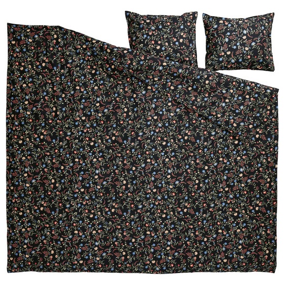 Floral Patterned Duvet Cover Set - Picture 2 of 5